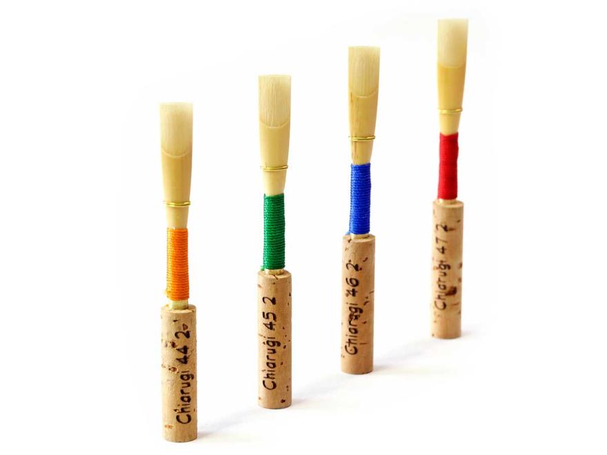 oboe reed: Chiarugi 2 staple, hard 