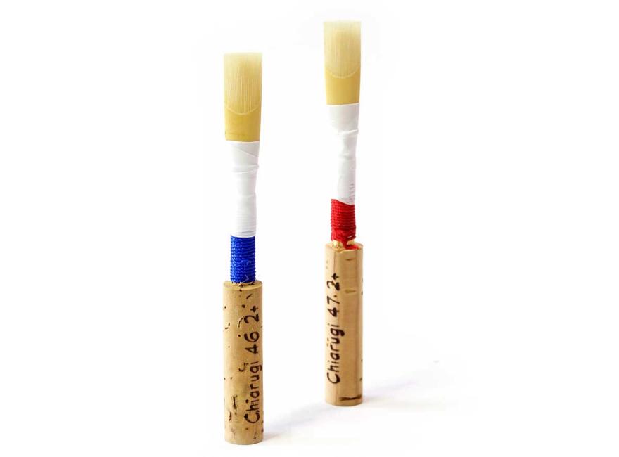 oboe reed: Chiarugi n.2+ staple, regular 