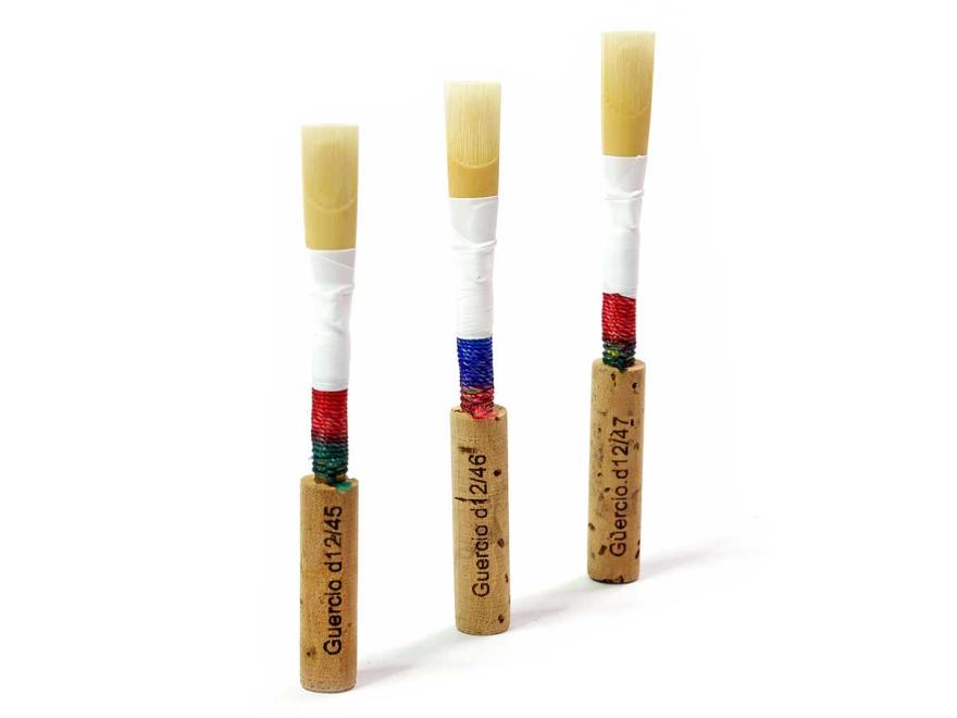 oboe reed: Guercio D12 staple, soft 