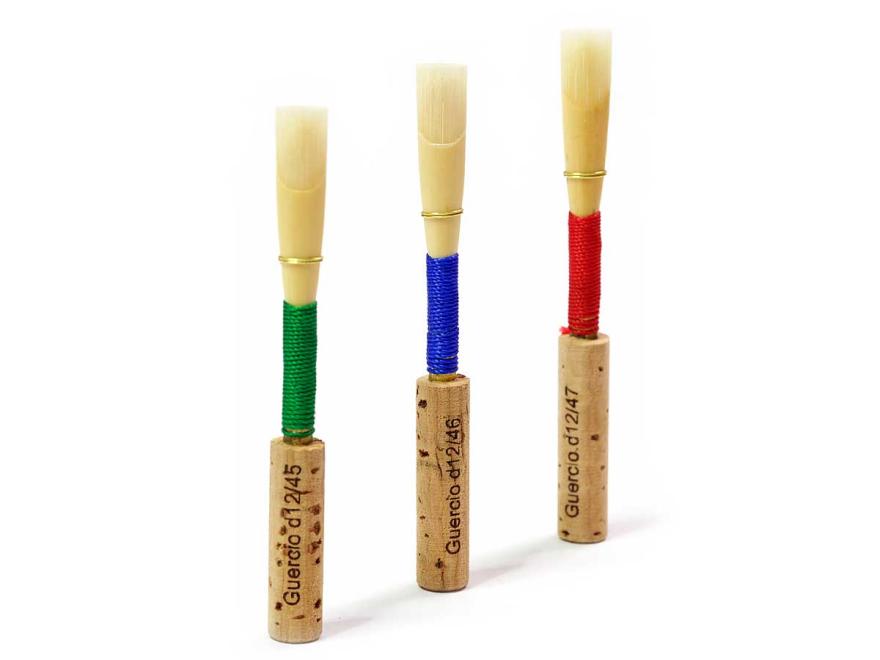 oboe reed: Guercio D12 staple, hard 